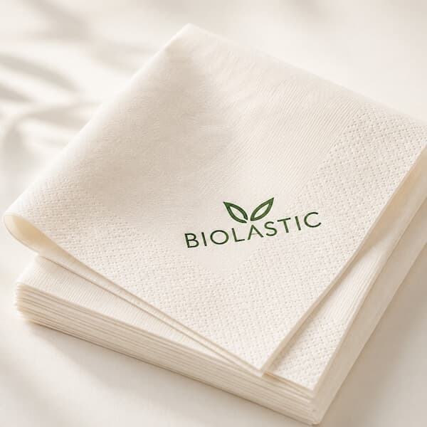 Paper napkin branding